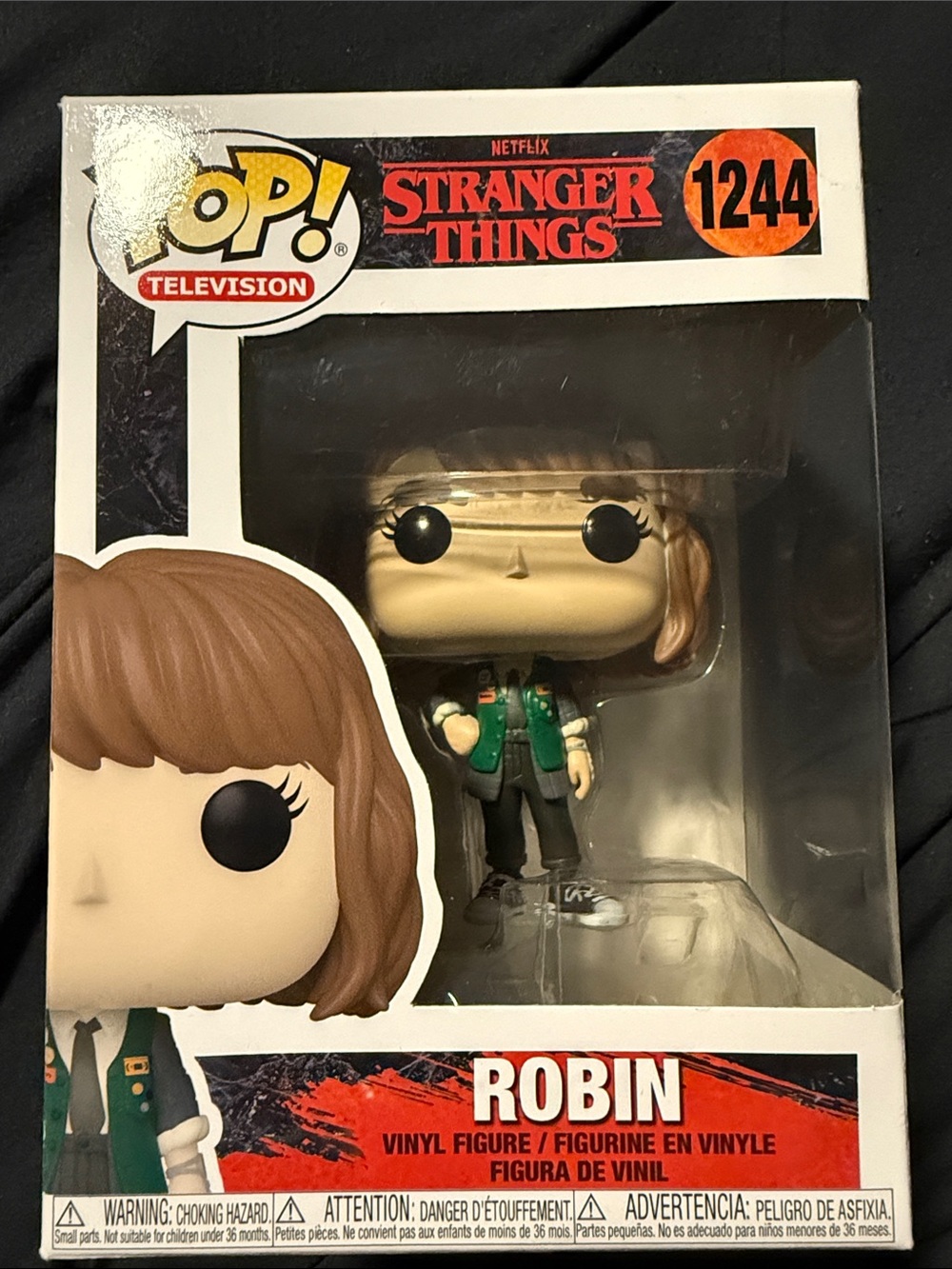 Funko Robin Vinyl Figure - Green Jacket, Brown Hair